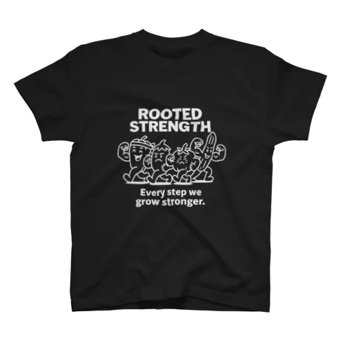  ROOTED STRENGTH – BLACK SERIES  Regular Fit T-Shirt