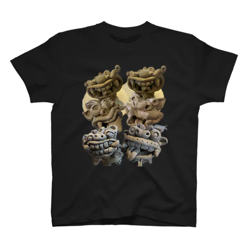 沖縄のみやこじまモチーフに Regular Fit T-Shirt
