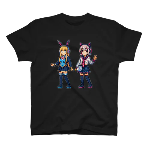 みらい補習クラブ(暁月みらい・暁月ルーナ) Regular Fit T-Shirt