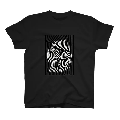 Zebra Phase Shift Regular Fit T-Shirt