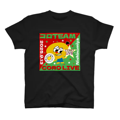 コロTEAM×CORO LIVE 2025 Regular Fit T-Shirt