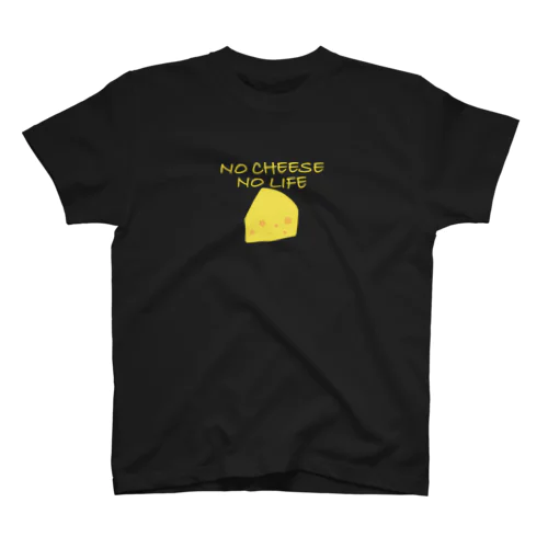 NO CHEESE NO LIFE Regular Fit T-Shirt
