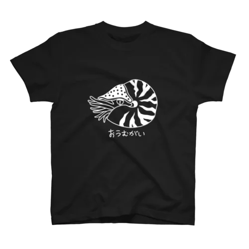 おうむがい（白線） Regular Fit T-Shirt