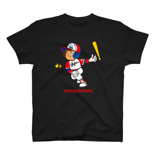 A》バッファ君 【打撃ポーズ】 Regular Fit T-Shirt