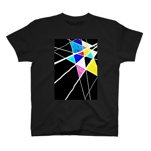 線と色について Regular Fit T-Shirt