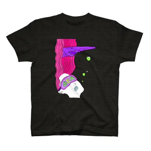 深海の夏 Regular Fit T-Shirt