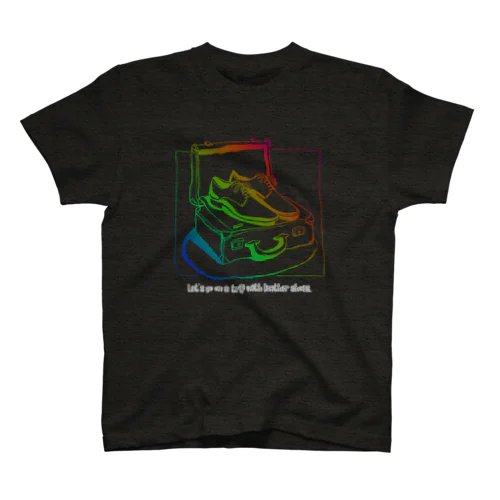 革靴を履いて旅に出よう Regular Fit T-Shirt