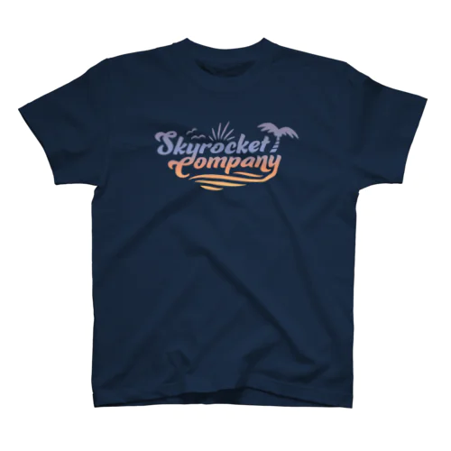 【インディゴ×トロピカル】スカロケフェスTシャツ Regular Fit T-Shirt