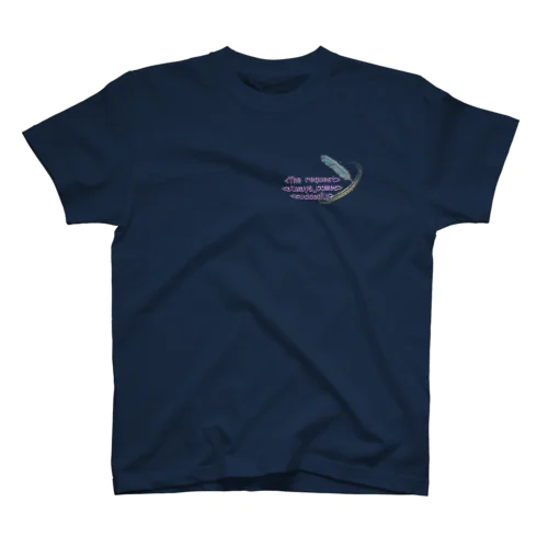 パーカーを着たハシビロコウTシャツ Regular Fit T-Shirt