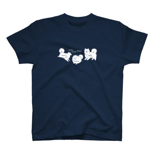 もふもふわんず（カラーVer.) Regular Fit T-Shirt