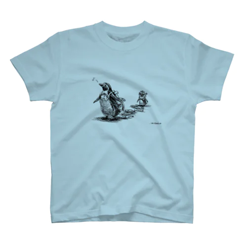 お魚こぼしてるよ裏表印刷T Regular Fit T-Shirt