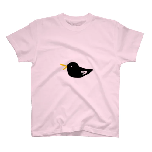 農家の敵！カラスのピーちゃん Regular Fit T-Shirt