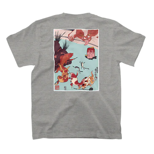 金魚づくし 百ものがたり Regular Fit T-Shirt