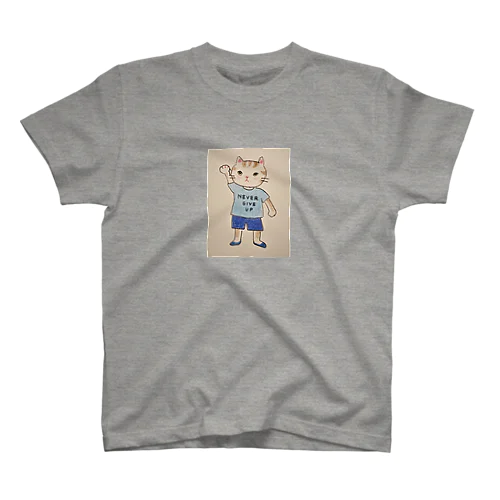 コロナに負けにゃい Regular Fit T-Shirt