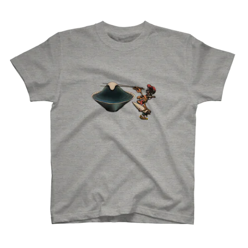 glassy 麺ツル Regular Fit T-Shirt