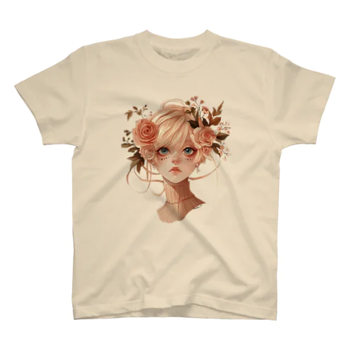 Rose girl3  Tシャツ Regular Fit T-Shirt