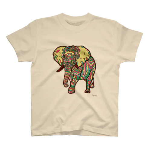 カラフルだゾウ Regular Fit T-Shirt