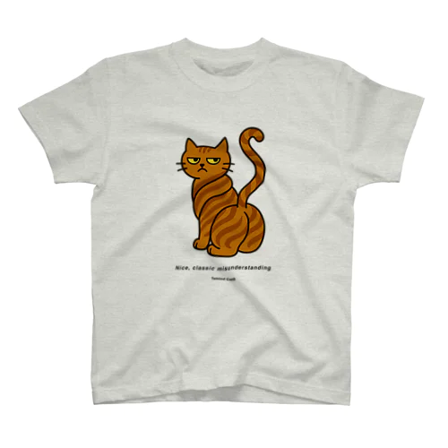 Twisted Cat® （ねじ猫）T-shirt – Nice, classic misunderstanding Regular Fit T-Shirt