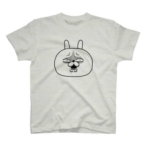 顔芸うさぎ は？ver. Regular Fit T-Shirt