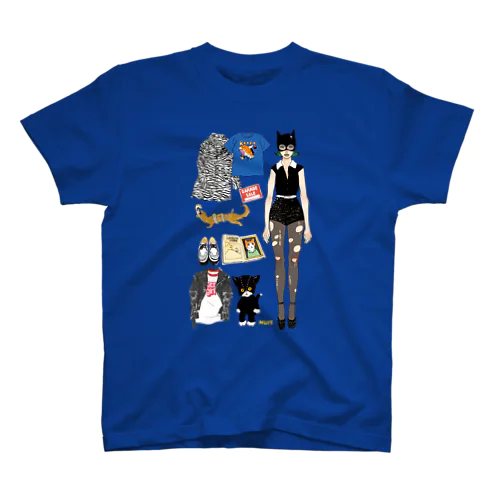 やまだないと　KITTY GIRL★黒猫 Regular Fit T-Shirt