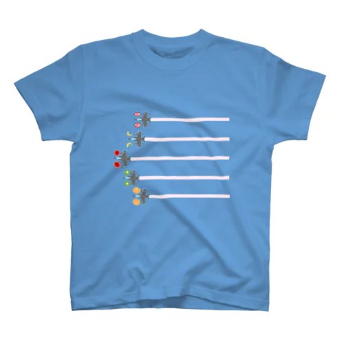 しましまッハ Regular Fit T-Shirt
