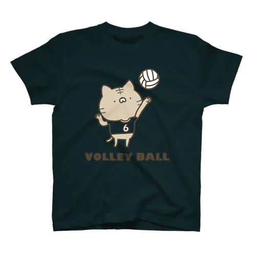 バレーボールネコ Regular Fit T-Shirt