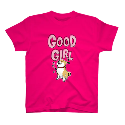GOOD GIRL（赤柴） Regular Fit T-Shirt