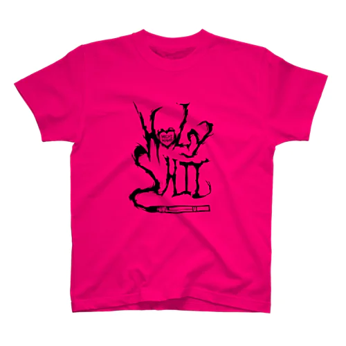 HOLYSHIT BLACK LOGO Regular Fit T-Shirt