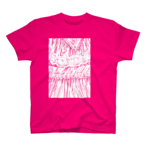 魂の窓 ホワイト Regular Fit T-Shirt