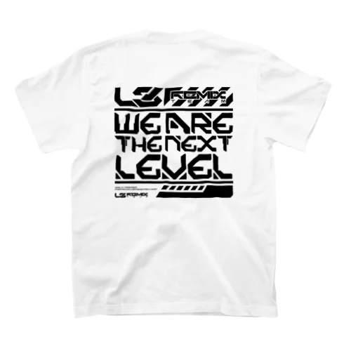 L3 Remix Black Logo Regular Fit T-Shirt