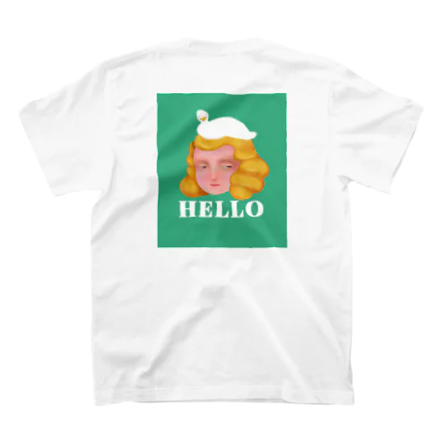 HELLOHELLO背面プリント Regular Fit T-Shirt