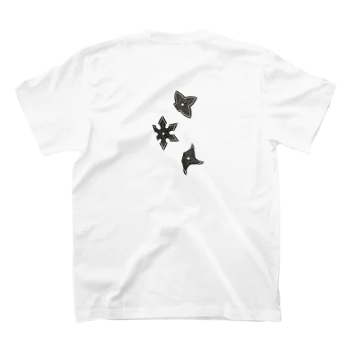 手裏剣バックアタック Regular Fit T-Shirt