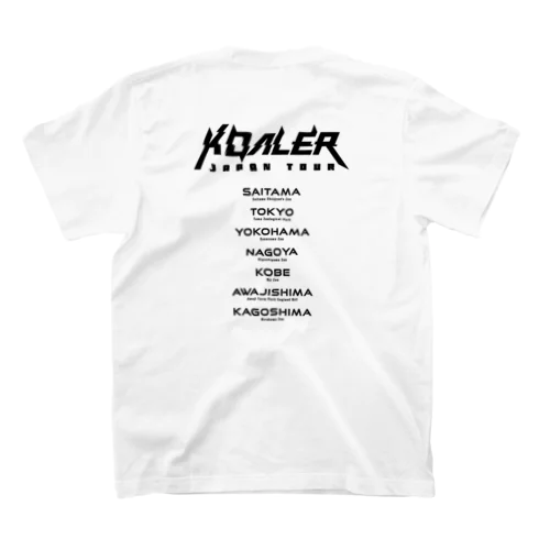 KOALERツアーT　その２黒 Regular Fit T-Shirt