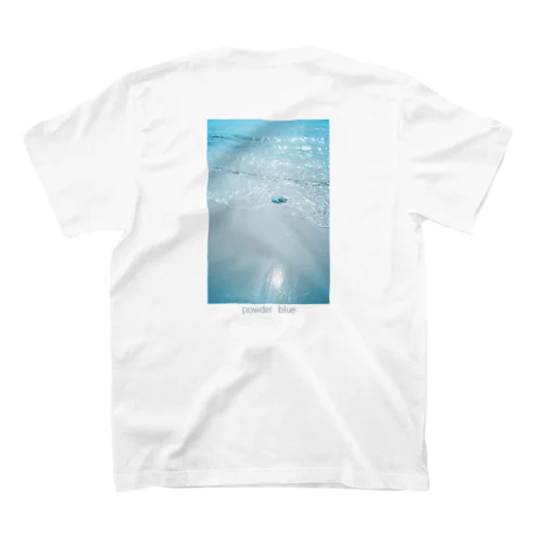 powder blue - さよならくらげ Regular Fit T-Shirt
