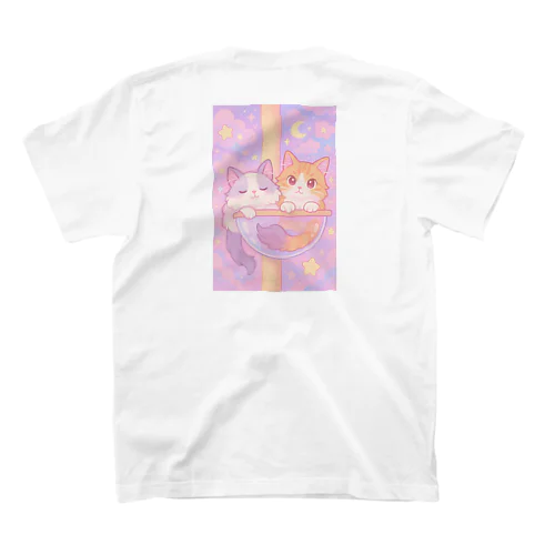 ゆめかわロゴ（猫） Regular Fit T-Shirt