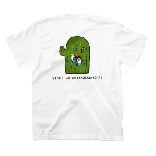 オレンジハチマキちゃん（背面プリントTシャツ） Regular Fit T-Shirt