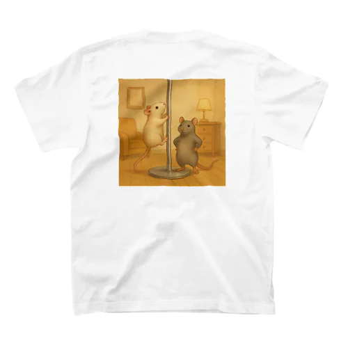 「ねずみポール部、ただいま練習中です。」 Regular Fit T-Shirt