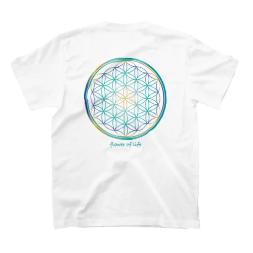 flower of life mix A Regular Fit T-Shirt