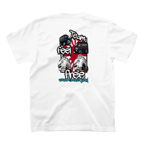 team feel free Regular Fit T-Shirt