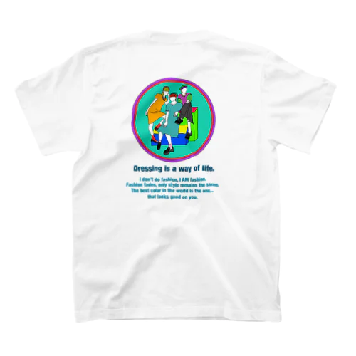 レトロイラスト Regular Fit T-Shirt