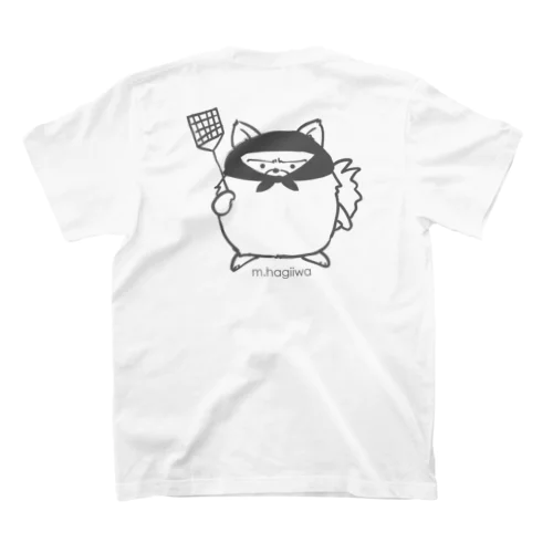 Tシャツ　ほっかむりんまちゃん　「汚名返上」　バックプリント Regular Fit T-Shirt