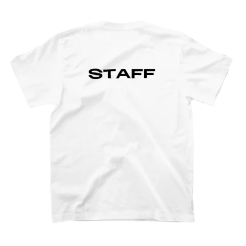 STAFF Tシャツ（背面） Regular Fit T-Shirt