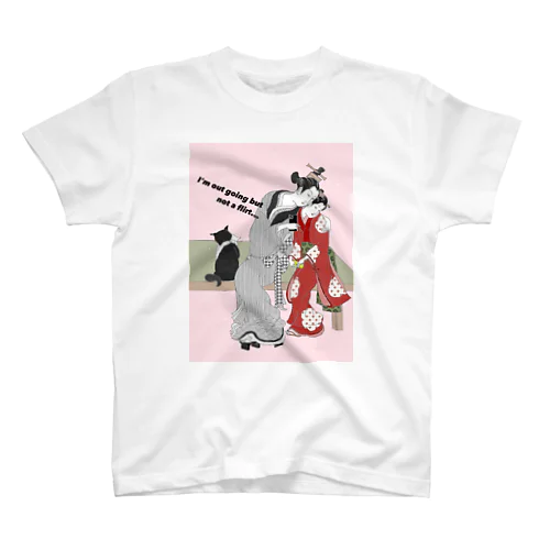 I'm out going but not a flirt Regular Fit T-Shirt
