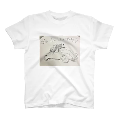 Where are you going? Regular Fit T-Shirt