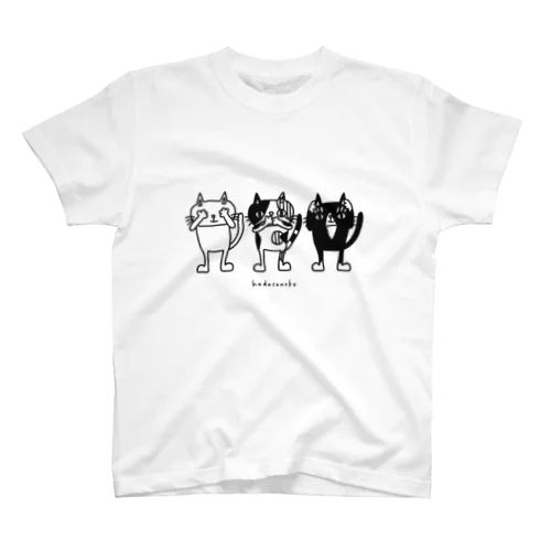 45rpm Tシャツ　見猿聞か猿言わ猿　ホワイト　コットン　シングルステッチ 45rpm Tシャツ 見猿聞か猿言わ猿 ホワイト コットン シングル