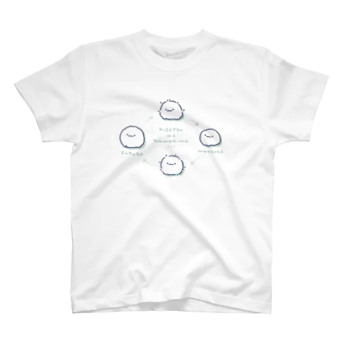 毛のようす(薄色) Regular Fit T-Shirt