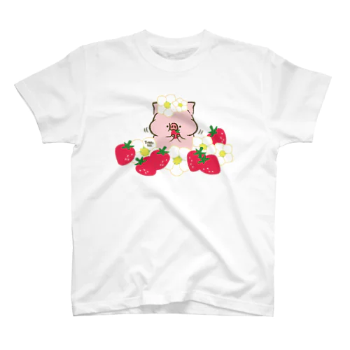 トン野さんとイチゴ Regular Fit T-Shirt