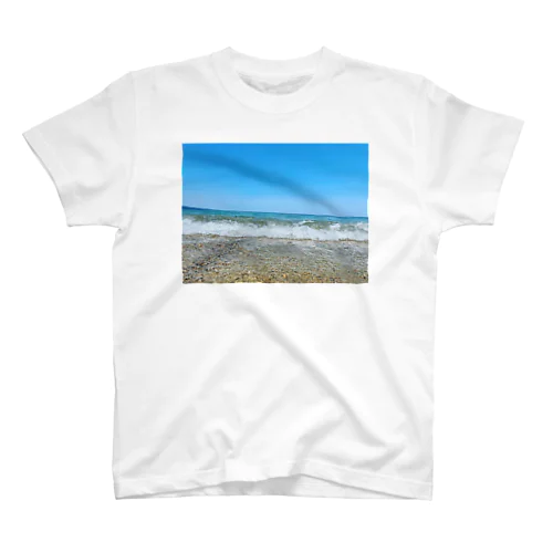【ただの海岸】プリント Regular Fit T-Shirt