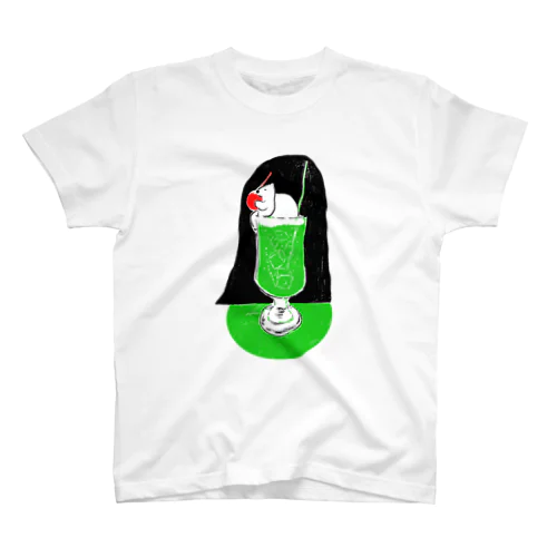 しろくまクリームソーダ Regular Fit T-Shirt