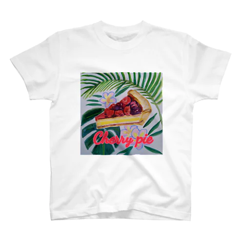 チェリーパイ、モンステラ、プルメリア Regular Fit T-Shirt
